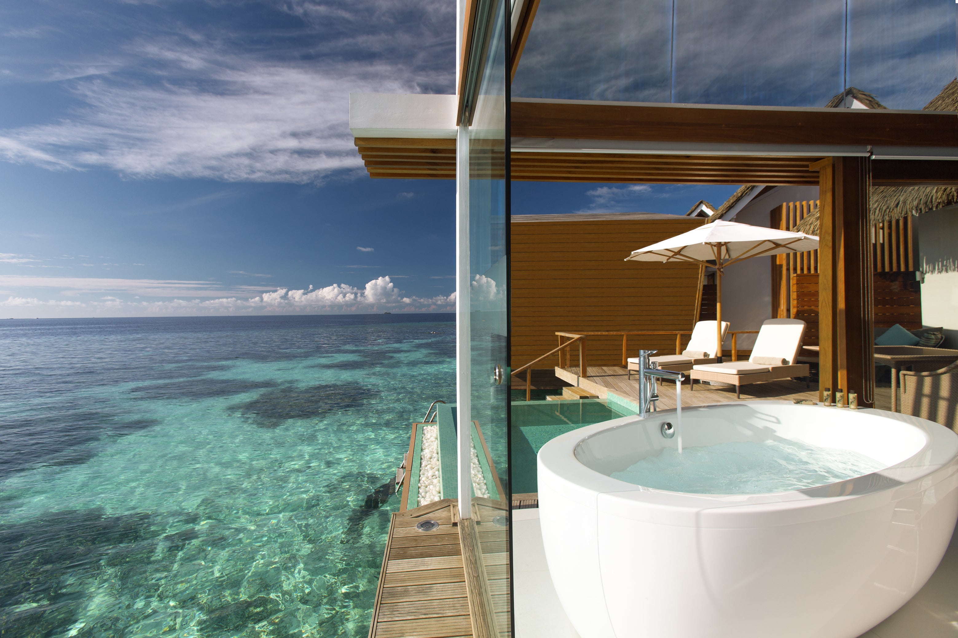 The Ocean Pool Villa at Kandolhu Maldives