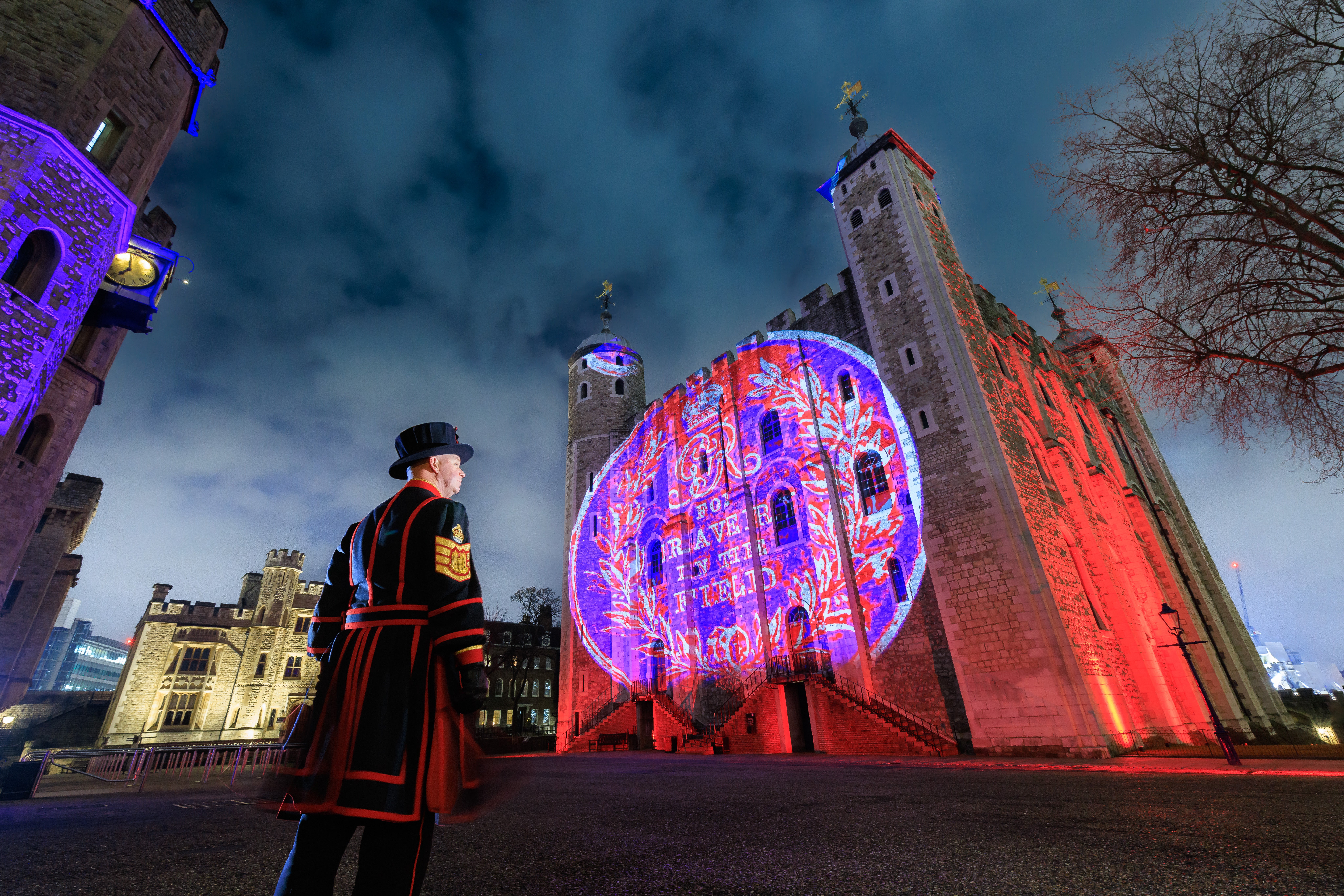 Tower of London to be lit up with poignant light show over