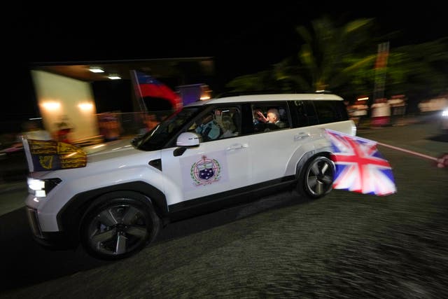 Samoa CHOGM Royals