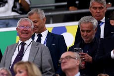 Jose Mourinho reacts to Sir Alex Ferguson’s Man Utd contract being terminated