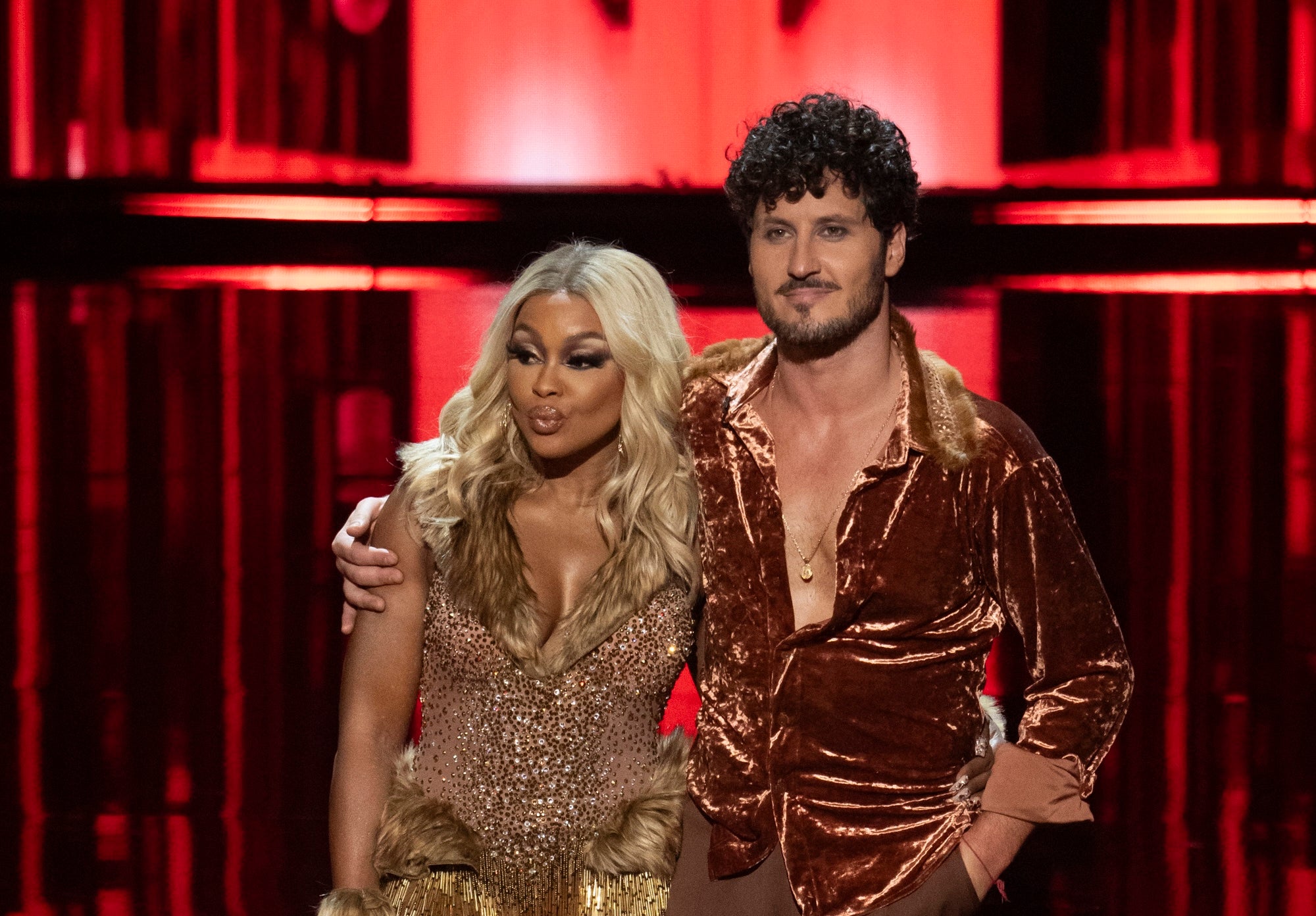 Phaedra Parks e Val Chmerkovskiy em 'Dancing with the Stars'