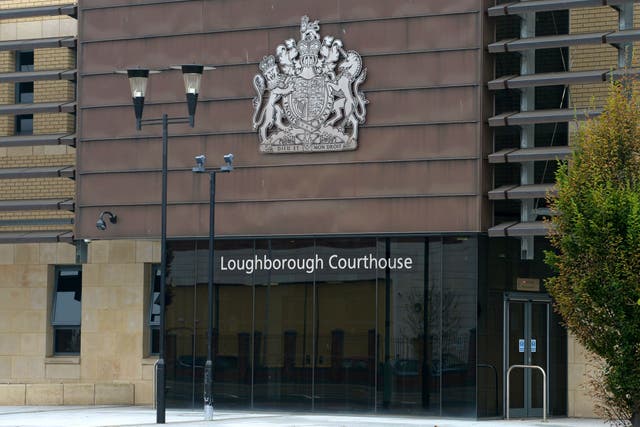 General view of Loughborough Magistrates’ Court where Mark Heath is on trial (Joe Giddens/PA)