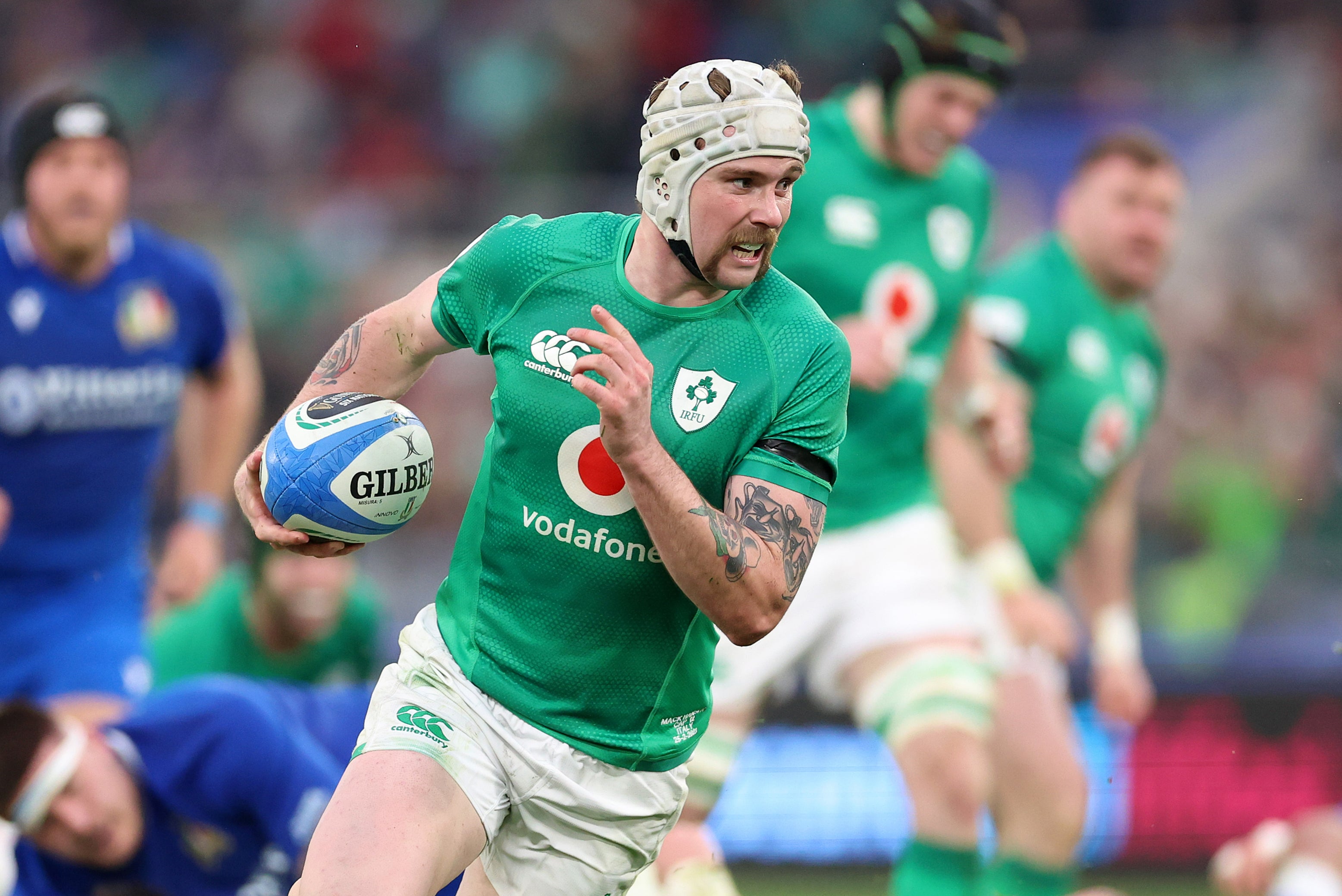 Mack Hansen hasn’t played for Ireland since last year’s World Cup due to injury