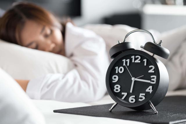 The clock change can have negative impacts on our sleep (Alamy/PA)