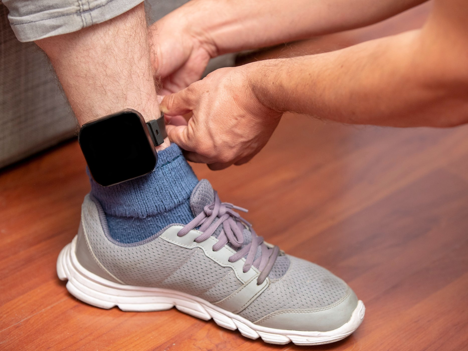 Ankle tags are already widely used by prisons to monitor ex-inmates