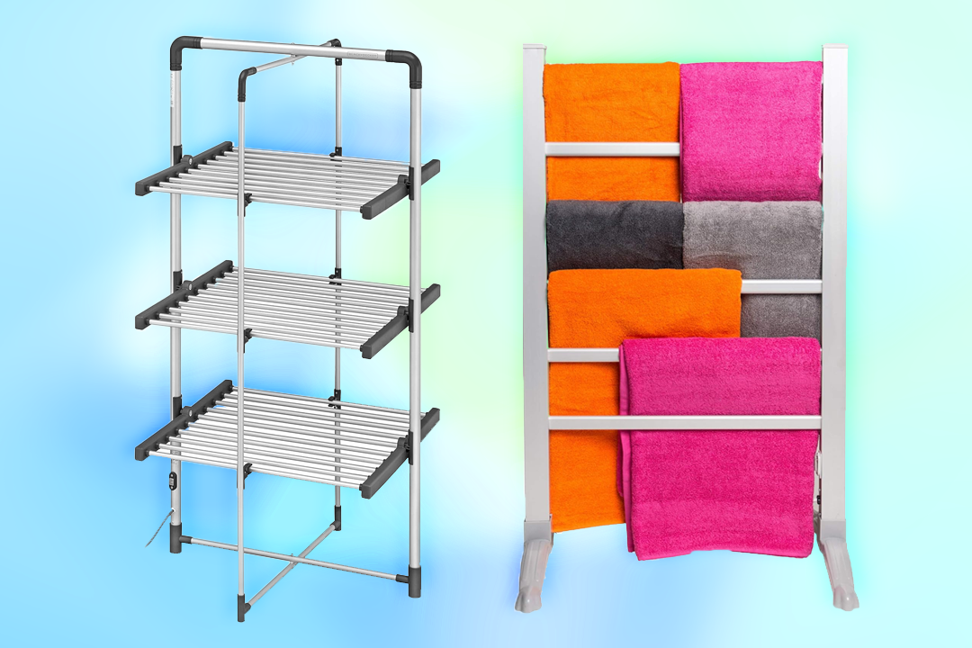 Heating clothes rack sale