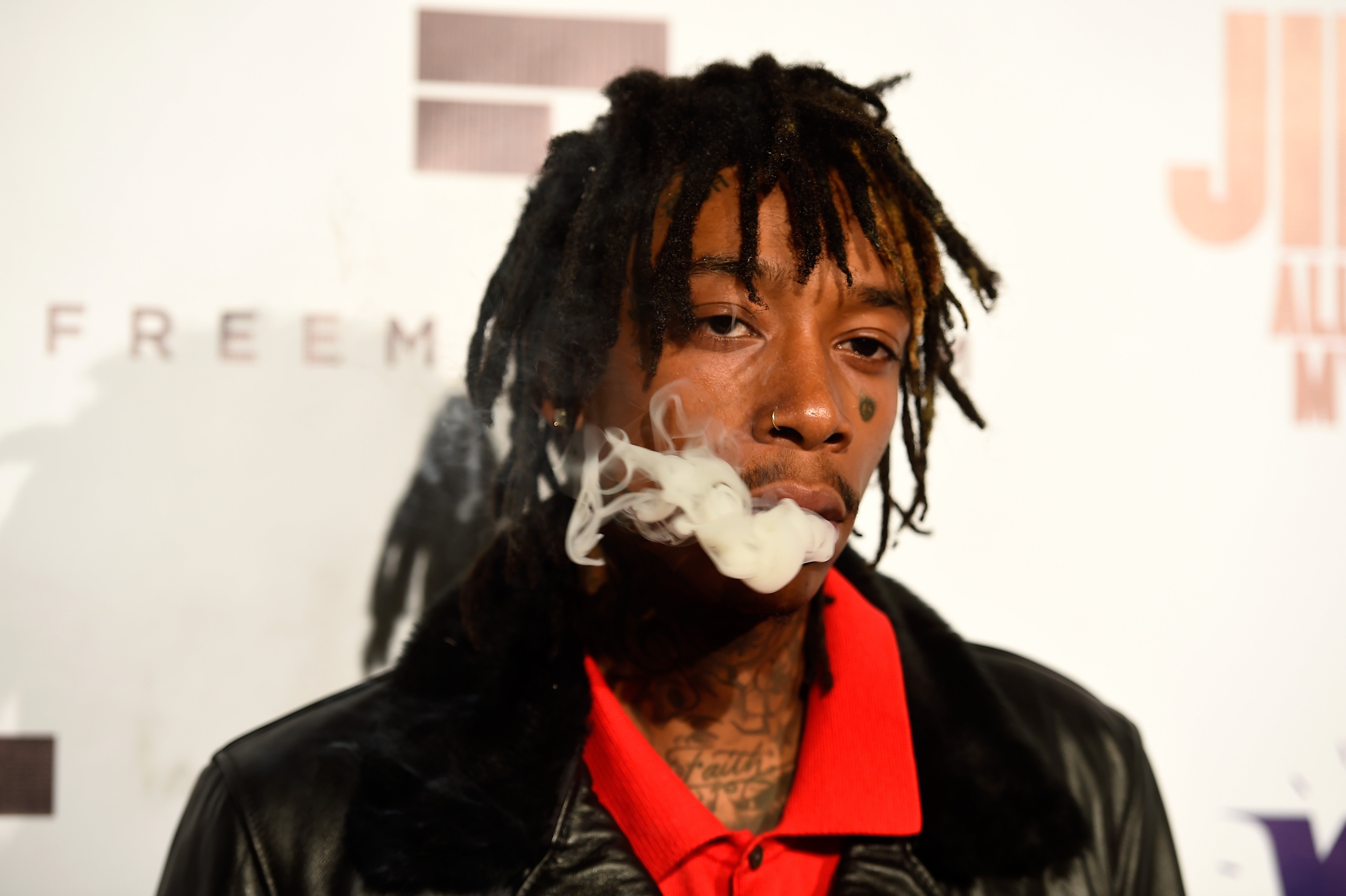 Wiz Khalifa attending a screening of ‘Jimi: All Is By My Side’ in Hollywood in 2014