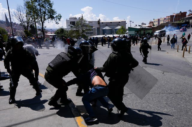 BOLIVIA-PROTESTAS