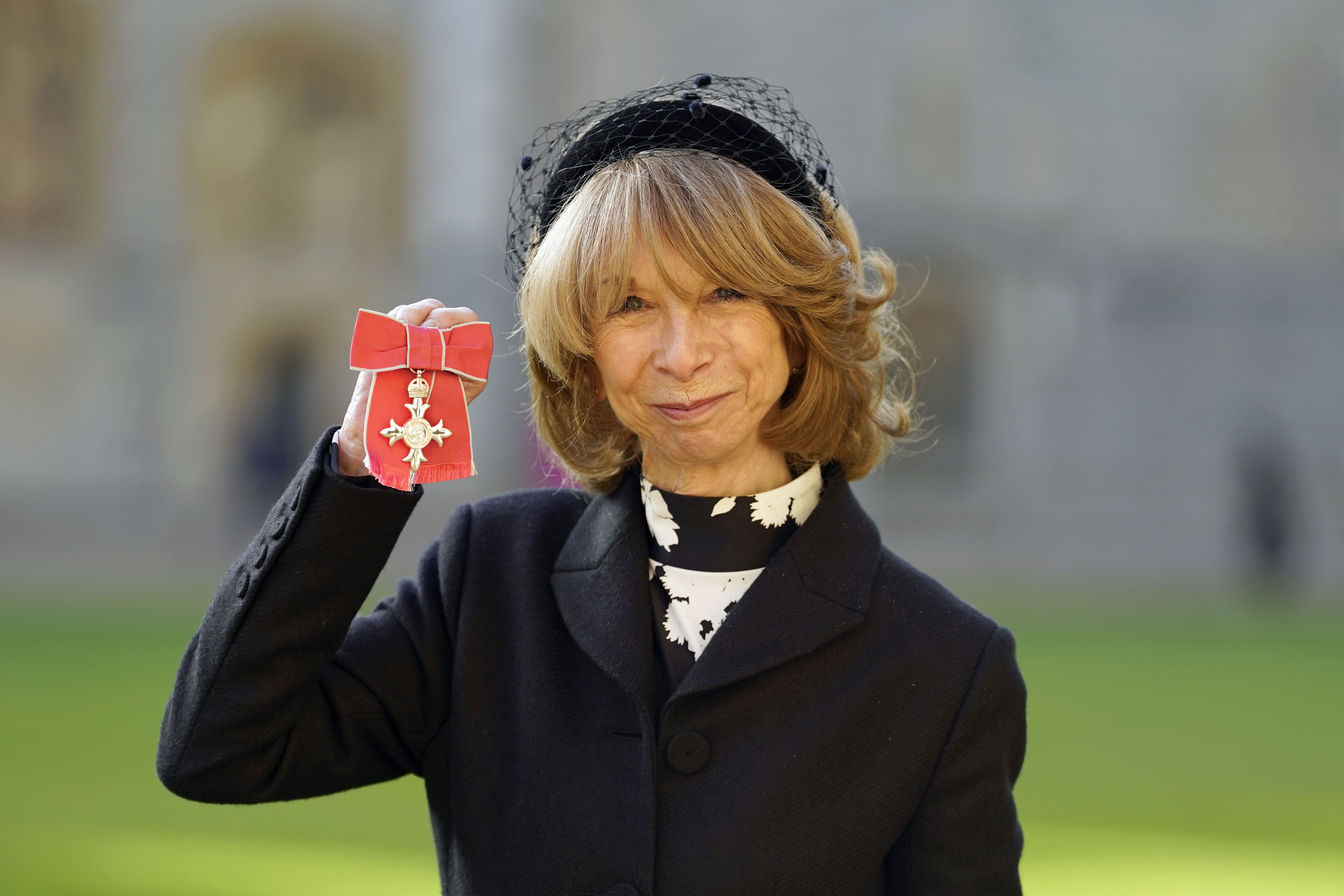 Actress Helen Worth who plays Gail Platt in Coronation Street (Andrew Matthews/PA)