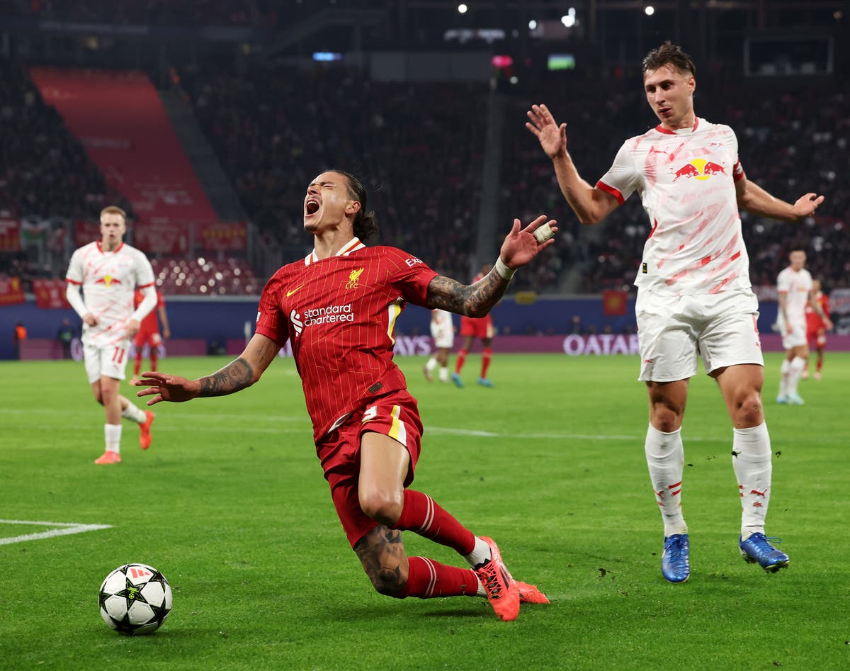 Ex-players bemused after Nunez denied penalty for Liverpool in Champions League