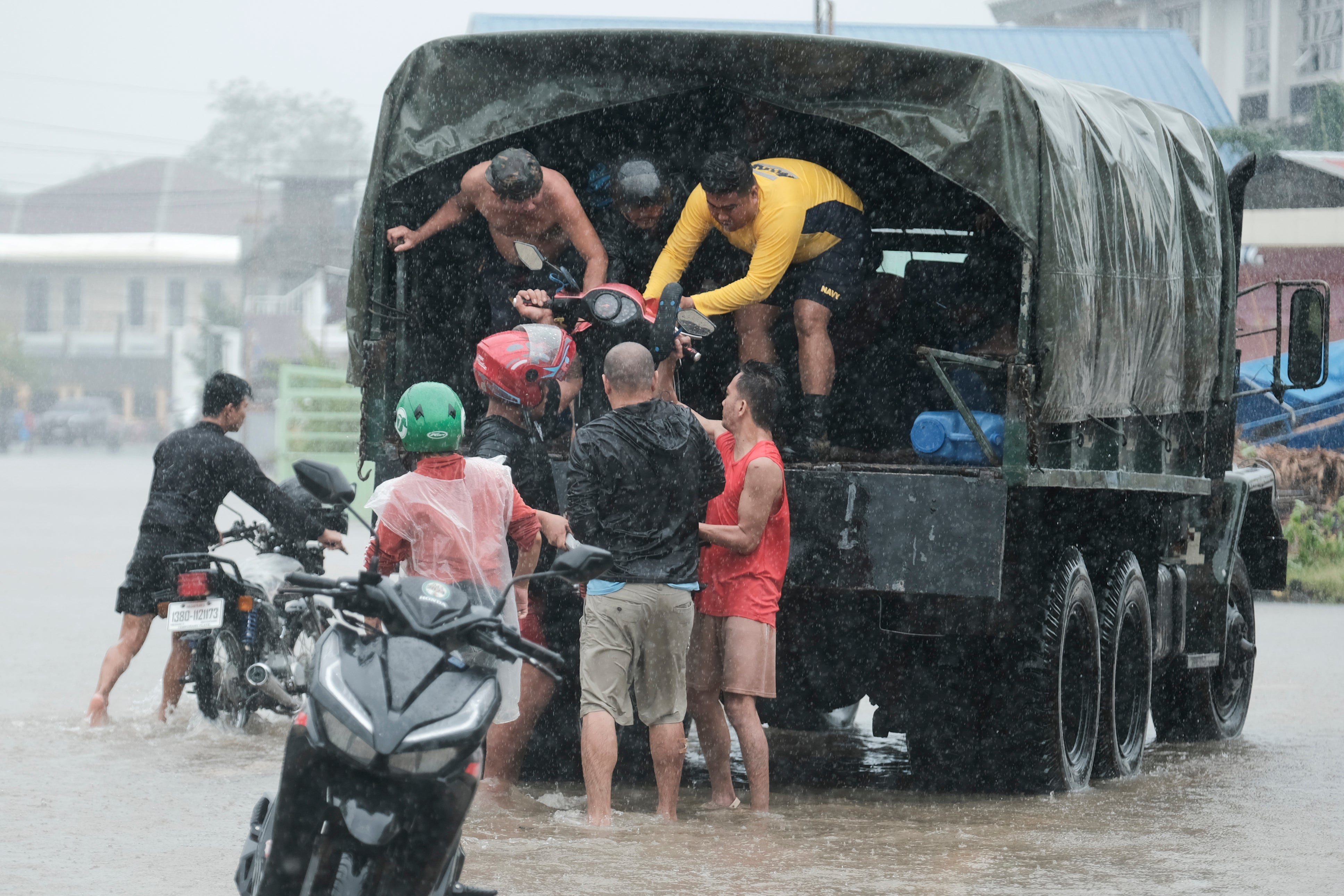 Philippines Asia Storm