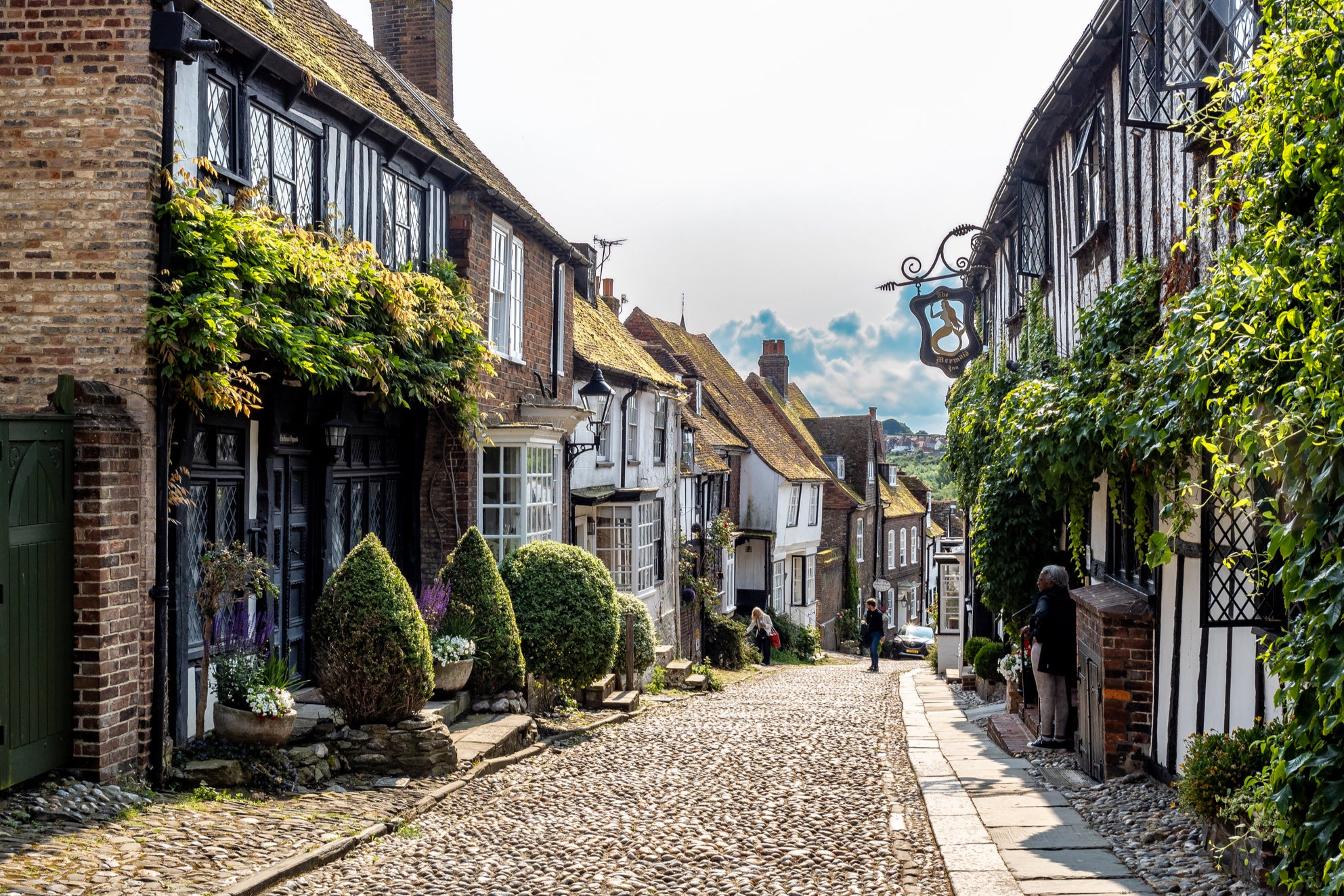 The medieval coastal town of Rye has losts of historic and shopping attractions lining its cobbled streets