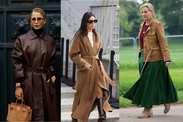 Here’s how to style suede this season, no matter the weather (Alamy/PA)