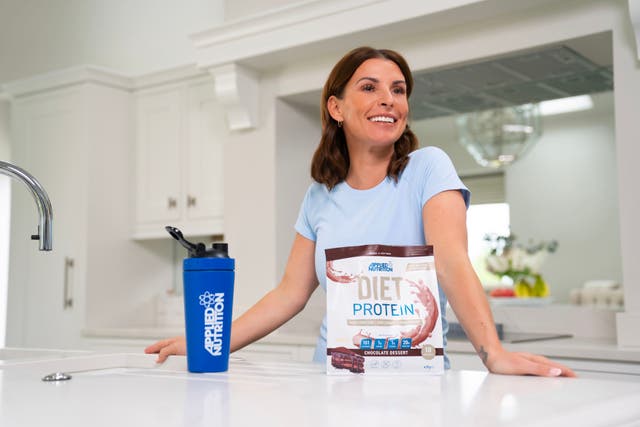 Coleen Rooney-backed sports health business Applied Nutrition has kicked off its stock market debut with a valuation of around ?350 million. (Applied Nutrition/PA)