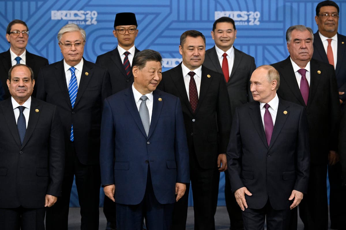 Putin presides over BRICS summit seeking to expand Russiaapos;s clout The Independen