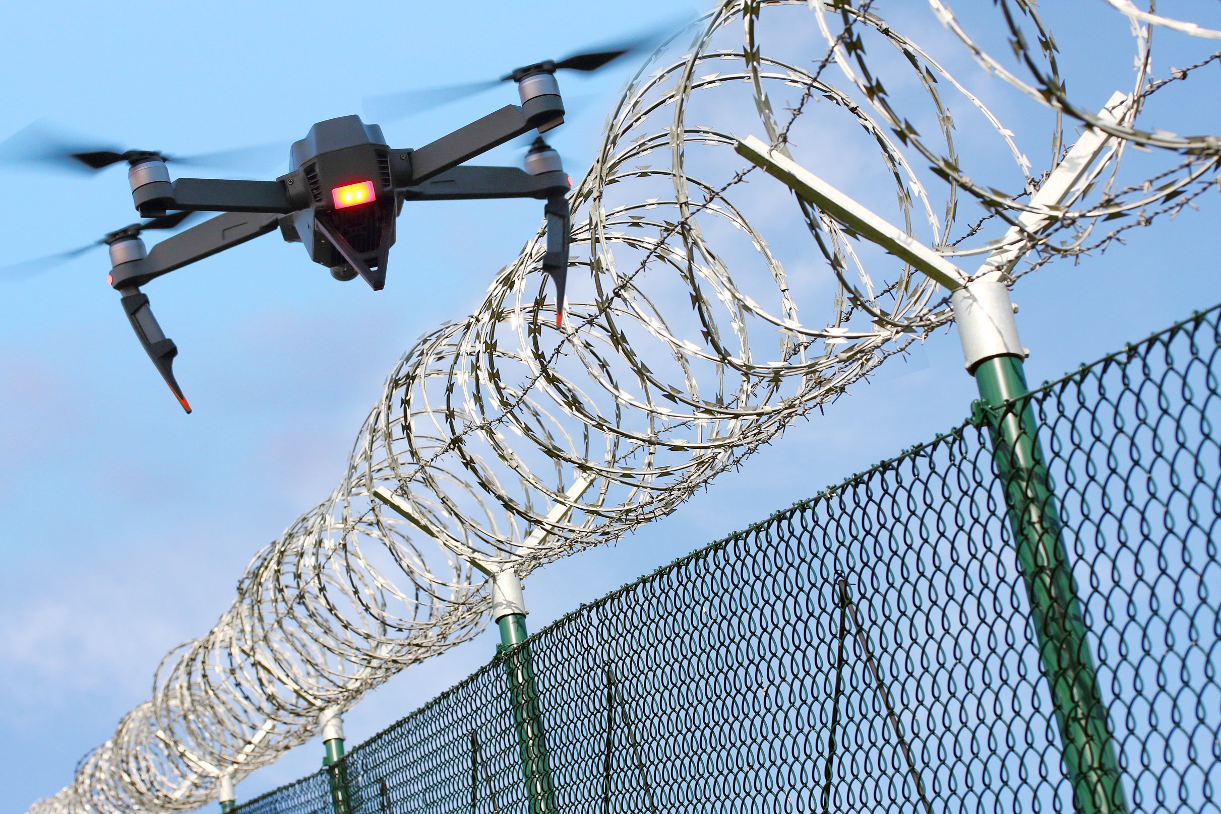 Drones are being used to smuggle ketchup and soap into prisons