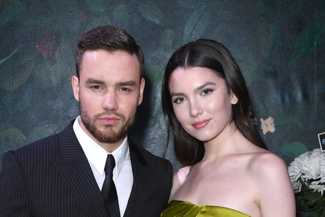 <p>Liam Payne and Maya Henry photographed in 2019</p>