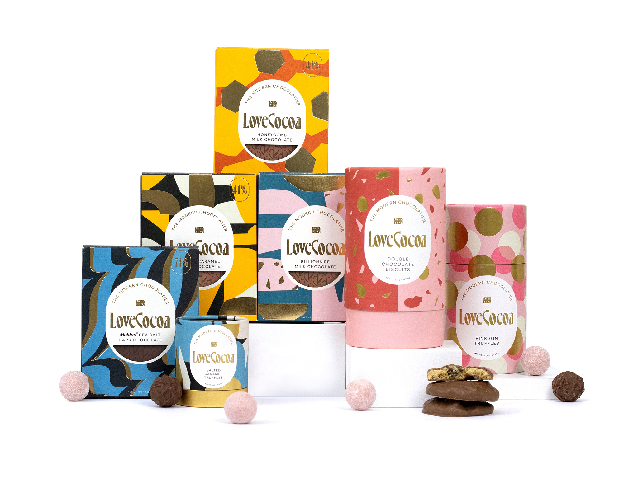 Best chocolate gifts IndyBest review Love Cocoa best of Love Cocoa luxury chocolate gift box.