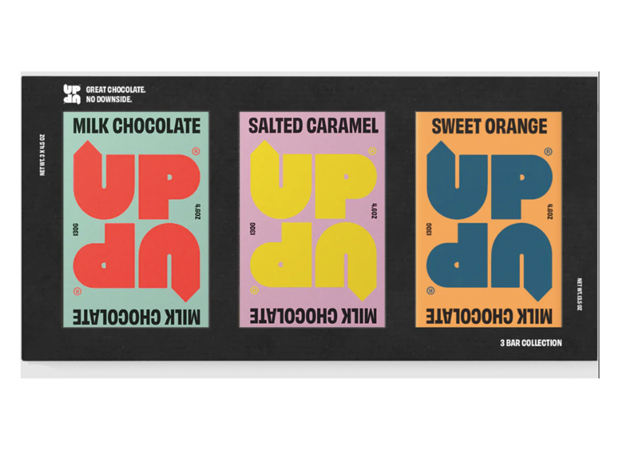 UP UP Chocolate milk chocolate trio gift box