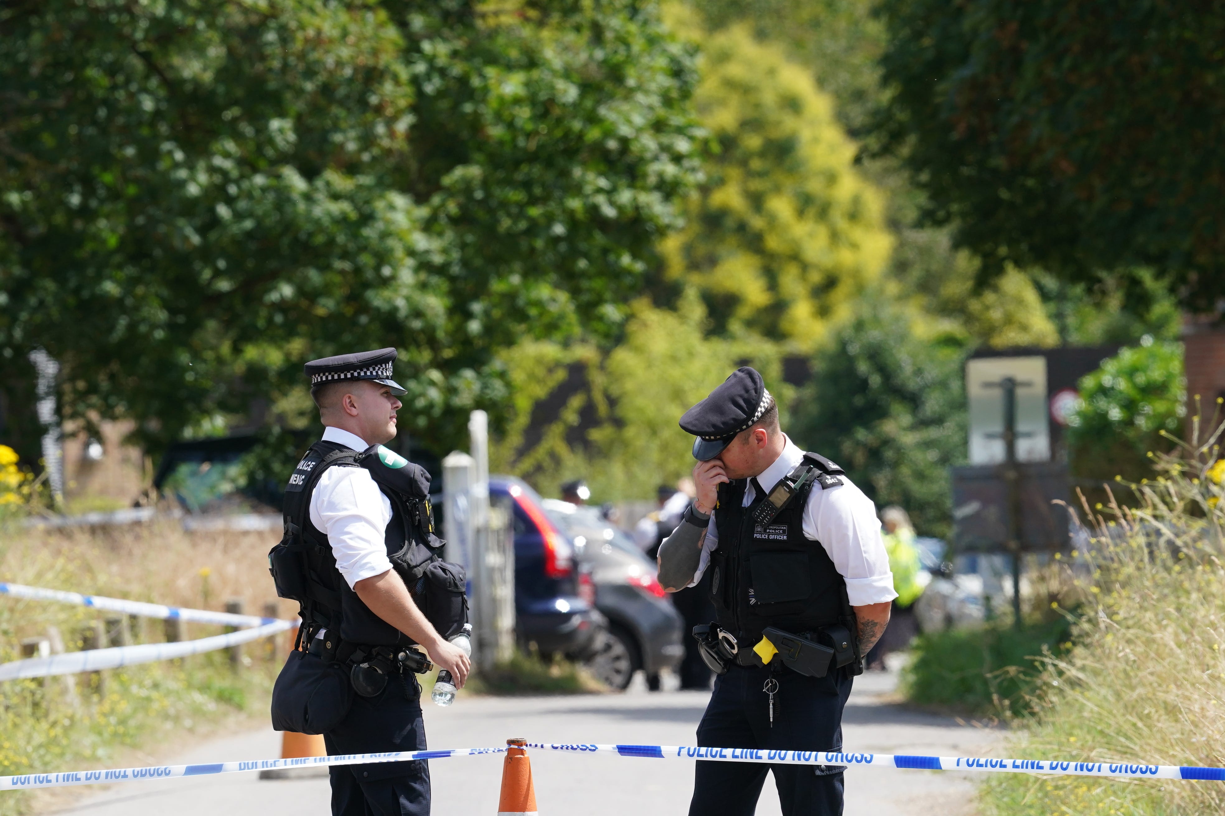 Two girls were killed when a 4×4 crashed into their school grounds in July 2023 (Victoria Jones/PA)