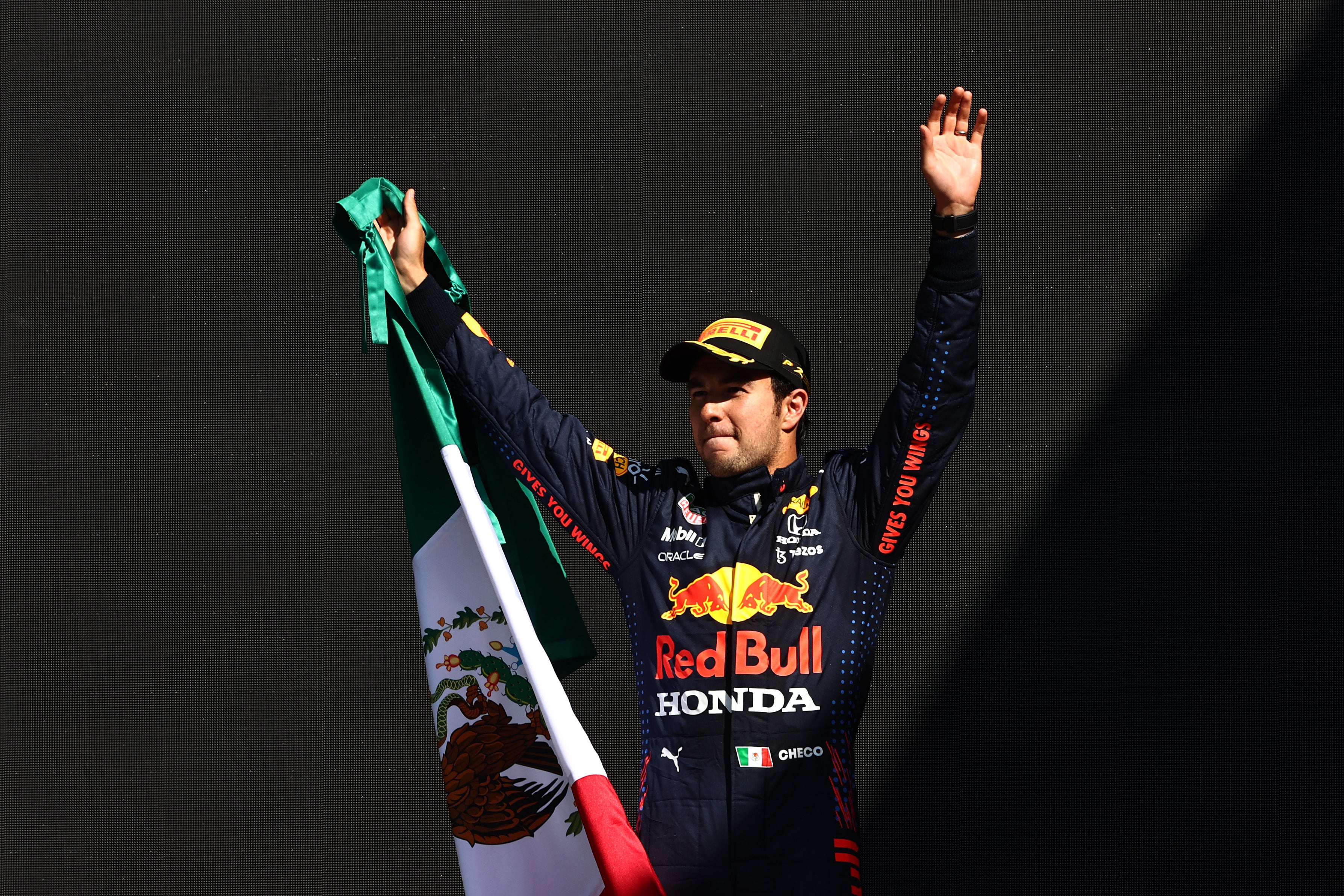 Perez finished on the podium in Mexico City in 2021