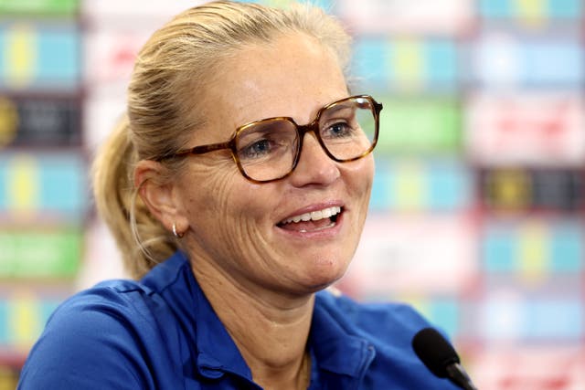 <p>Sarina Wiegman led the Lionesses to glory at Euro 2022 </p>