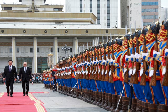 MONGOLIA-PUTIN