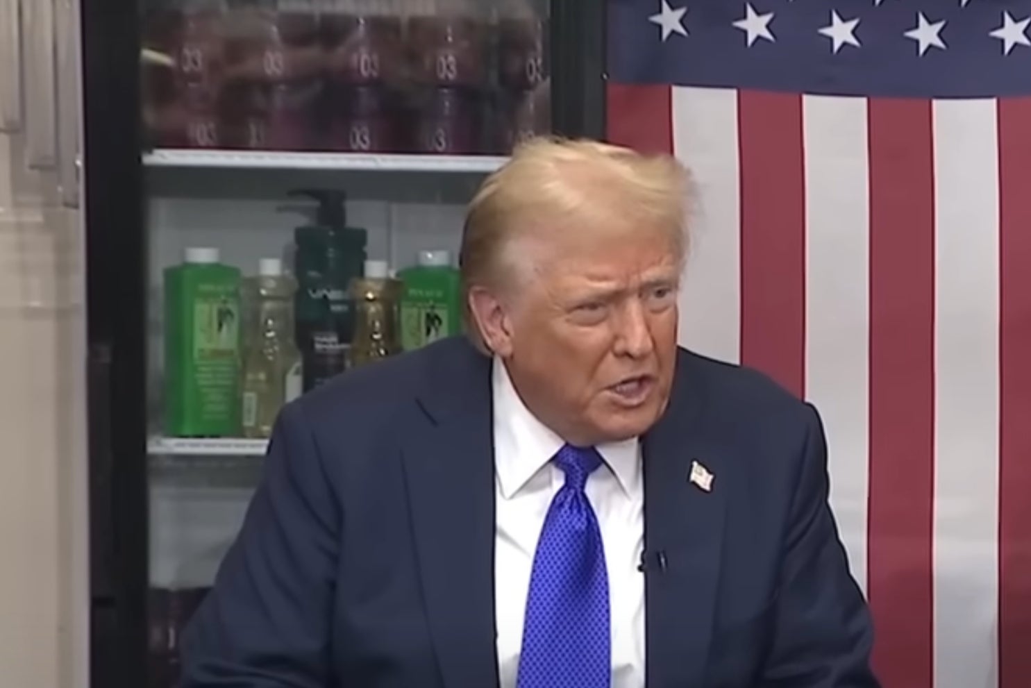 Donald Trump’s barbershop segment on Fox News was edited for time – something he criticized CBS of doing while interviewing Kamala Harris