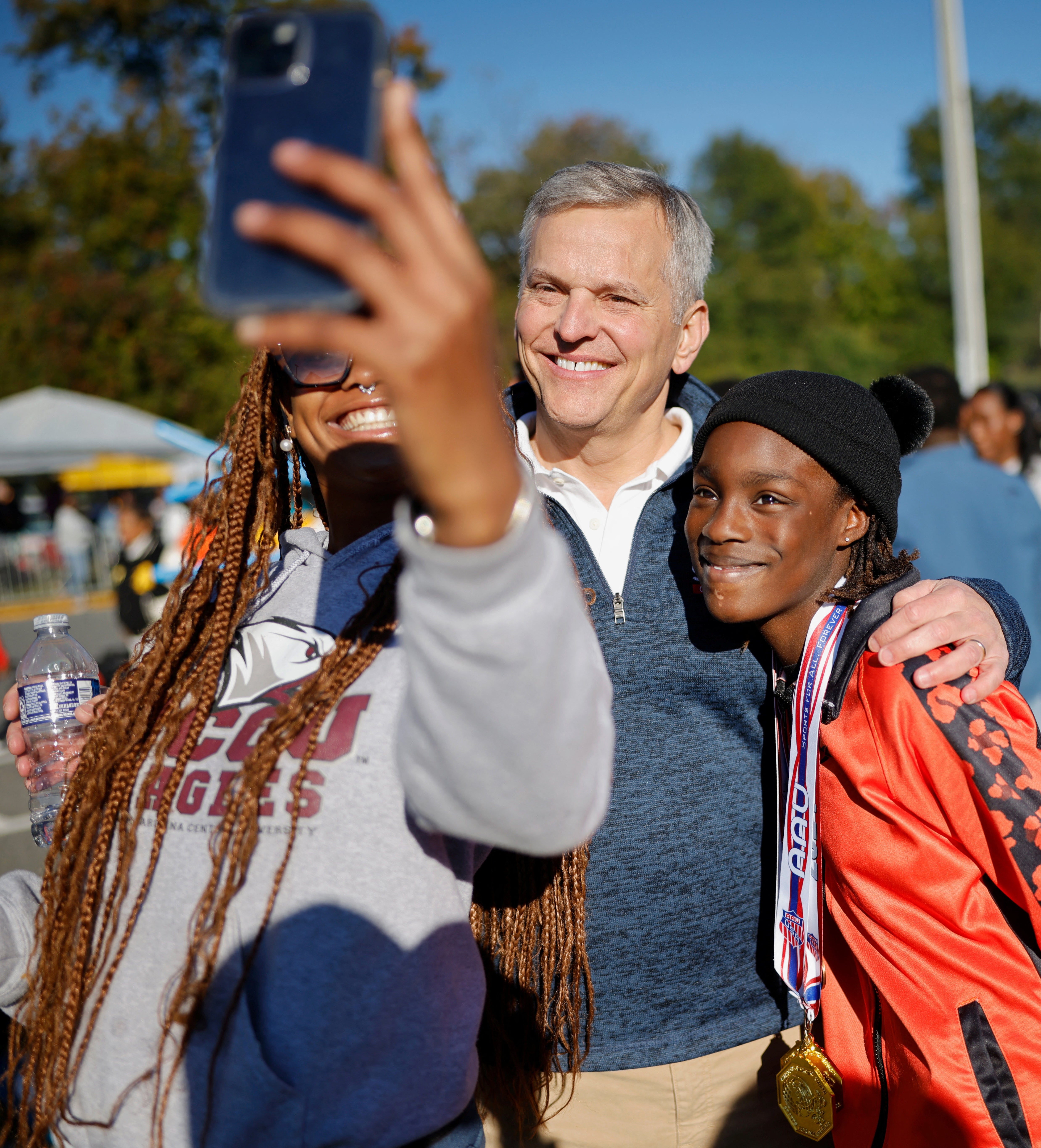 North Carolina Attorney General Josh Stein is running for governor in the state against Republican Mark Robinson.