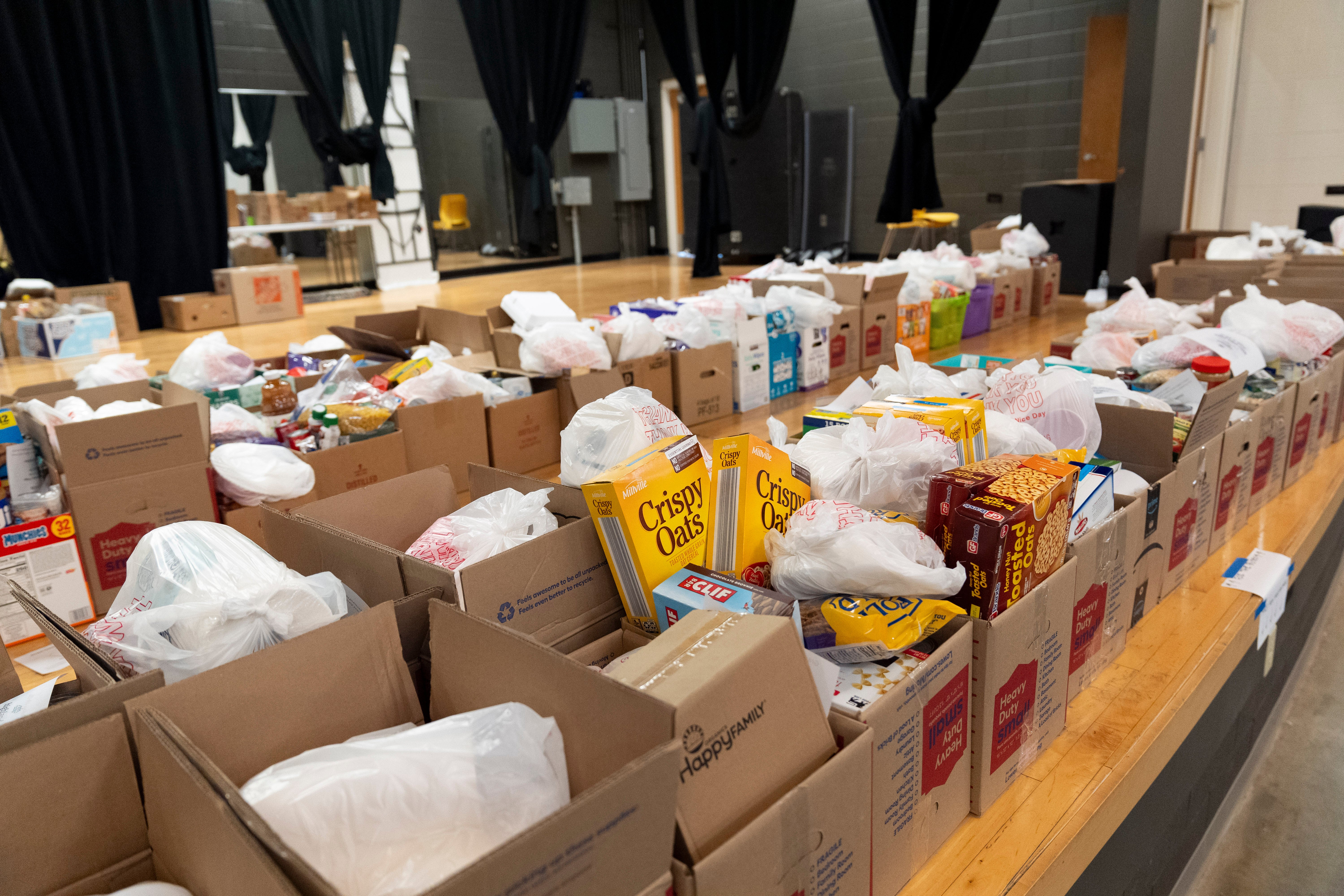 Local volunteers have recently provided much needed assistance to residents in the Asheville area, near to Garren Creek, where Griffin and his family live