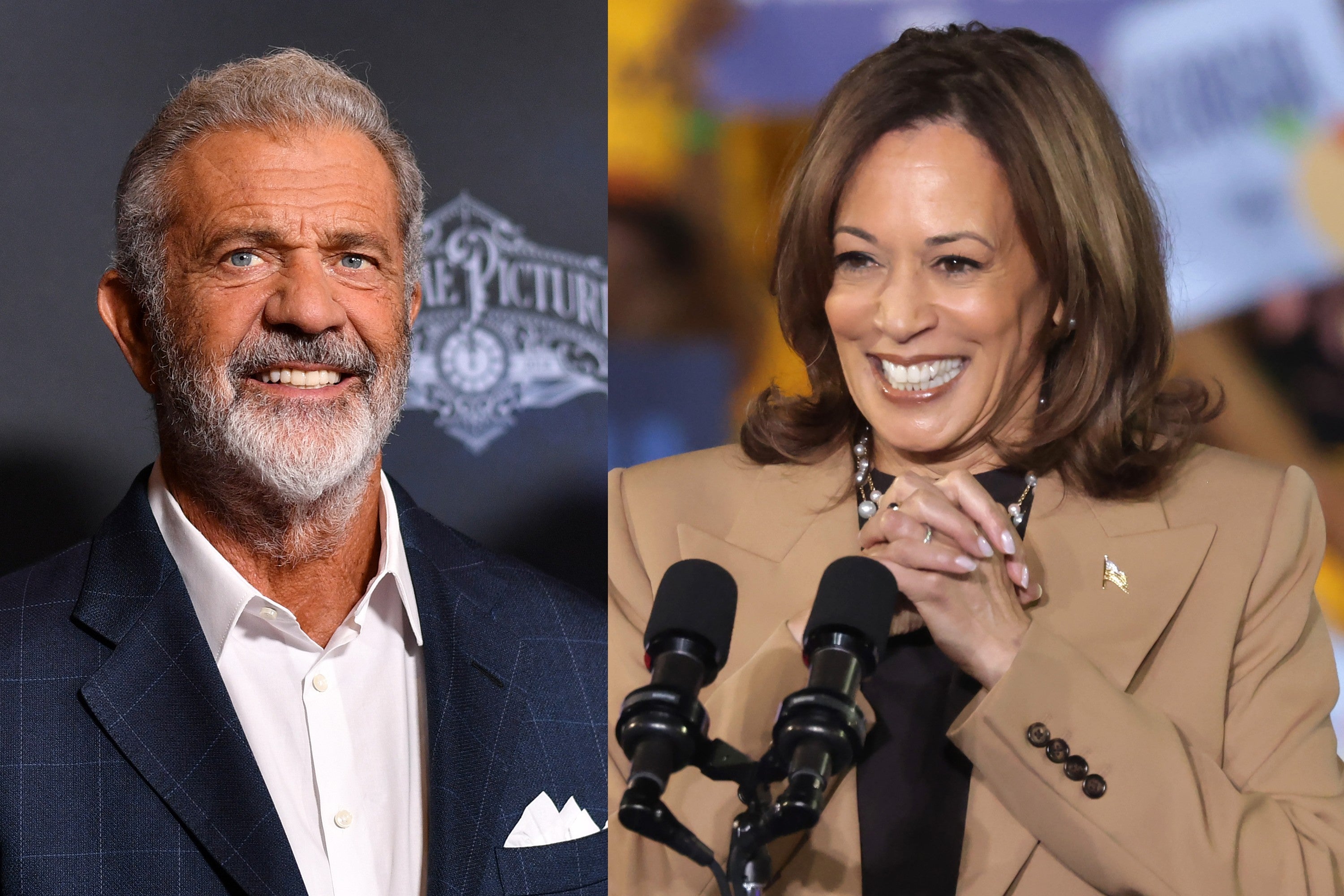 Mel Gibson’s Support for Trump Sparks Debate with Comments on Kamala Harris