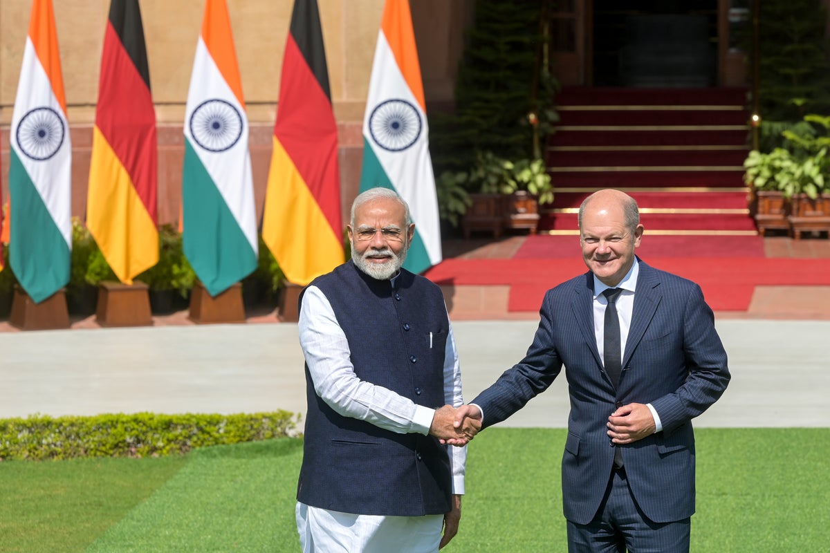 India and Germany look to bolster ties as Modi and Scholz hold talks in ...