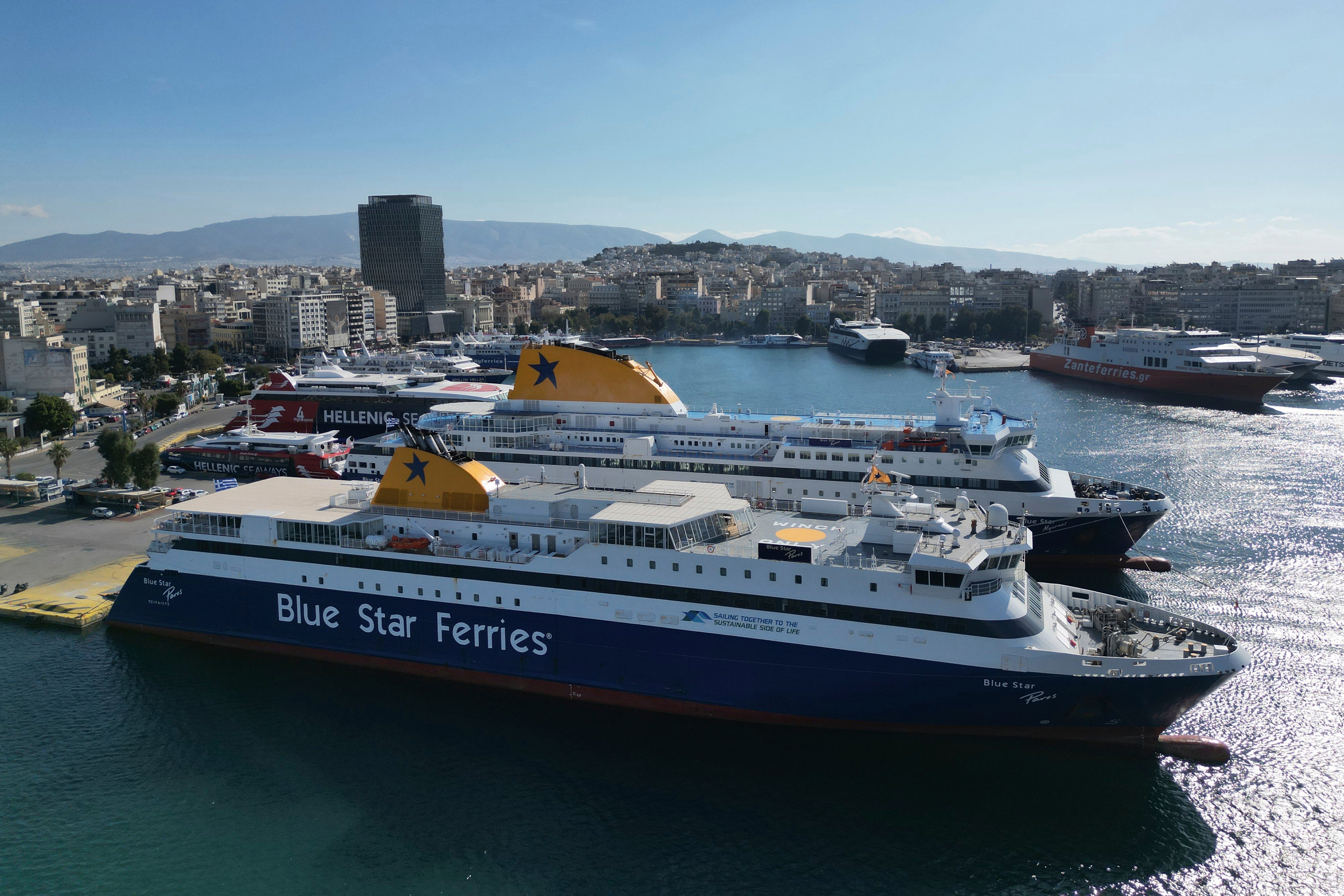 Greece Ferry Strike