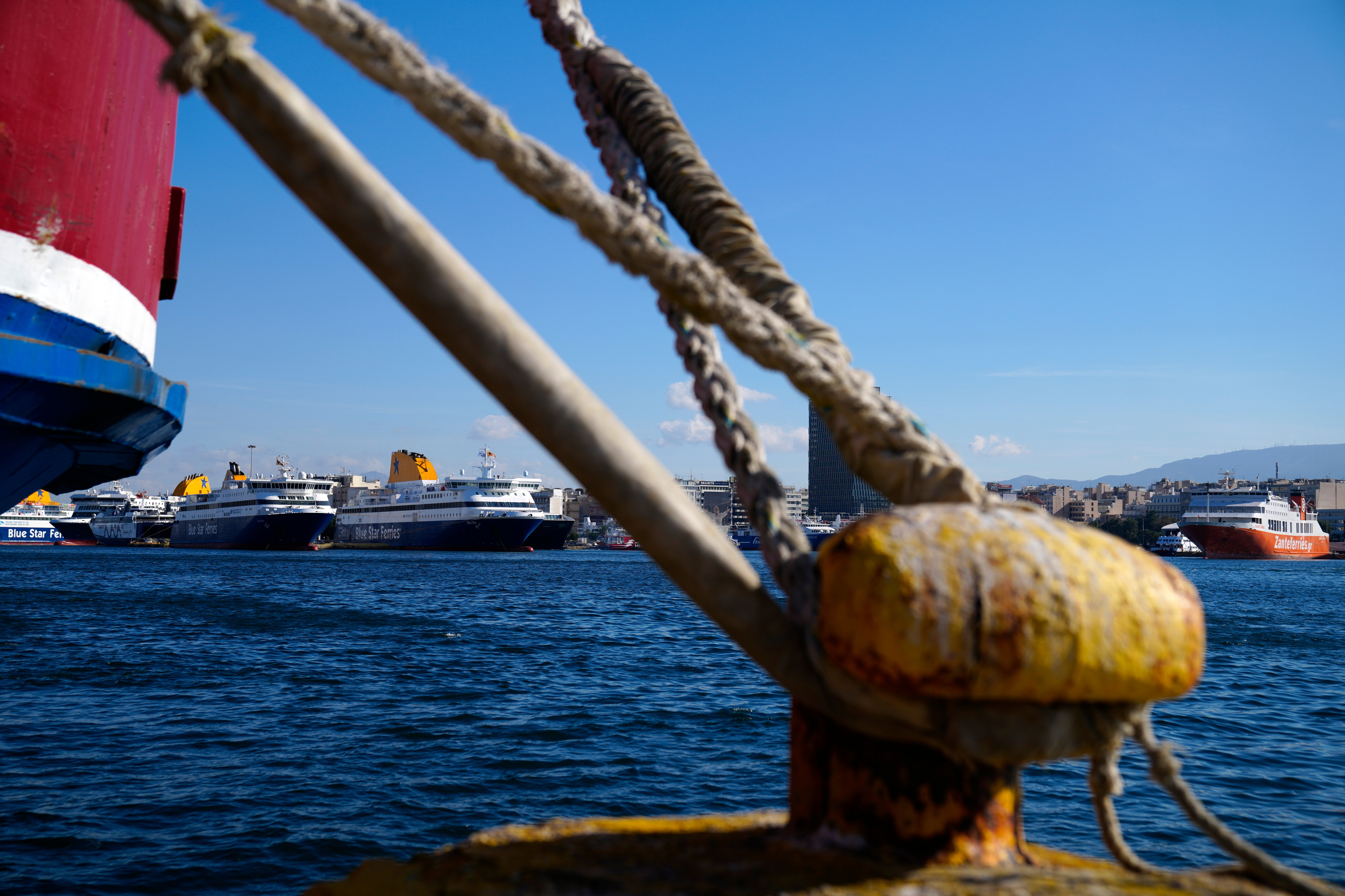 Greece Seamen Strike