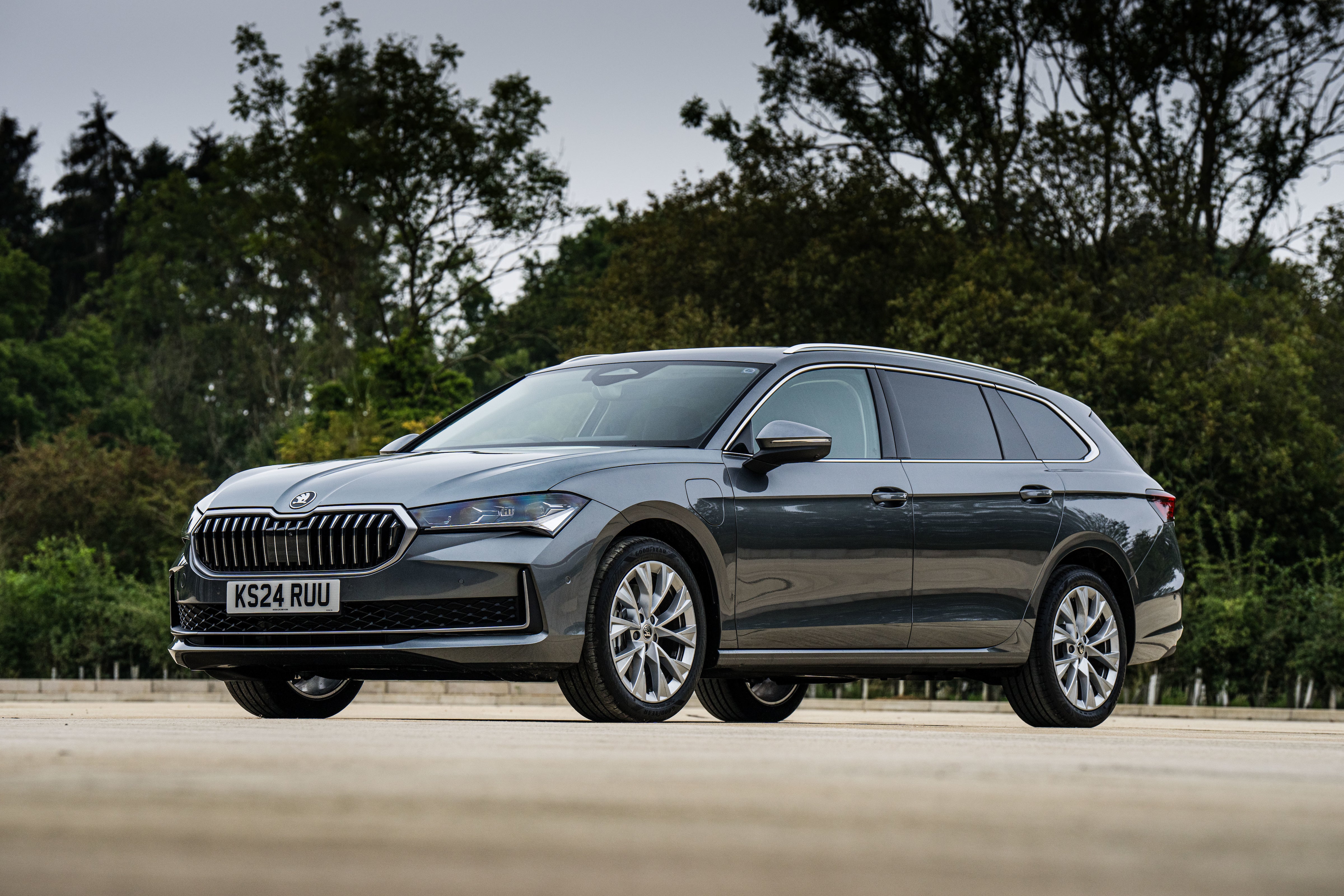 The new Skoda Superb SE L is a handsome, understated car