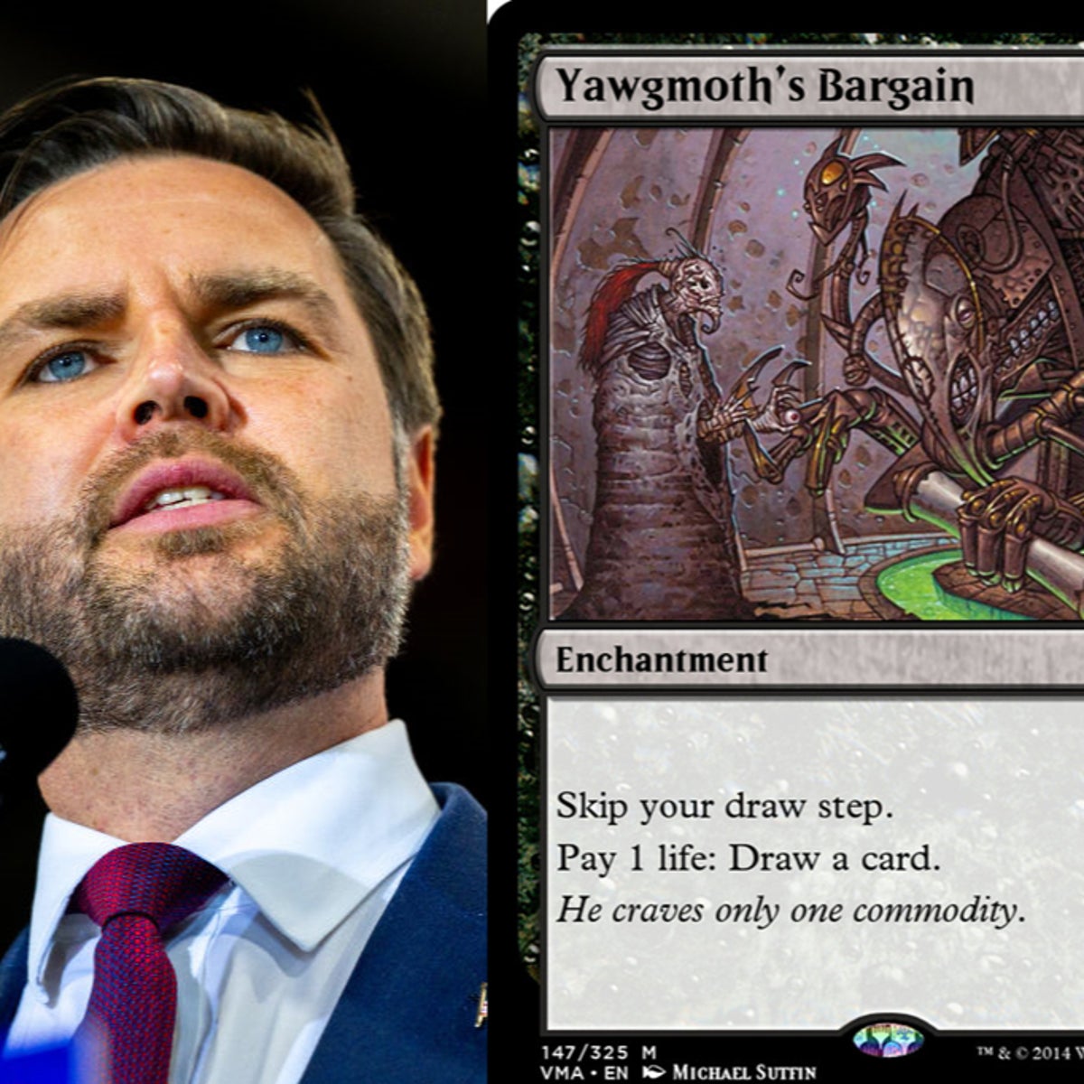 It's power at any cost': JD Vance's favorite Magic: The Gathering deck tells us all we need to know | The Independent It's power at any cost': JD Vance's favorite Magic: The Gathering deck tells us all we need to know | The Independent