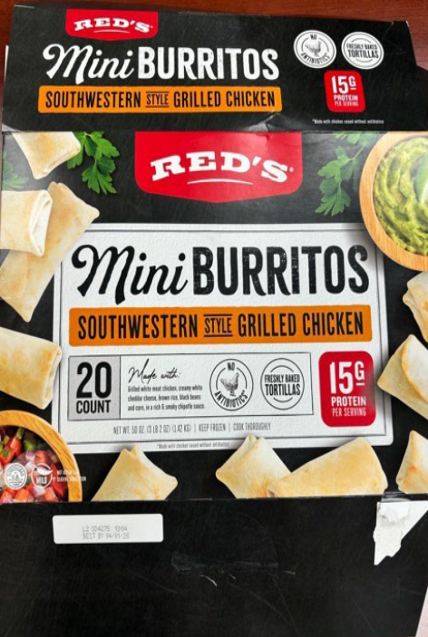 Red’s Mini Chicken Burritos were also a part of the BrucePac recall. So far, there have been no confirmed reports of adverse reactions due to the consumption of these products.