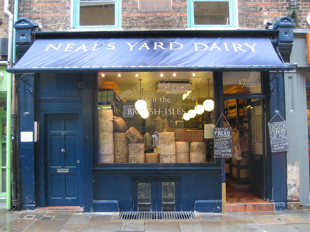 Neal’s Yard Dairy has sold British and Irish farm-made and artisan cheeses since the 1980s