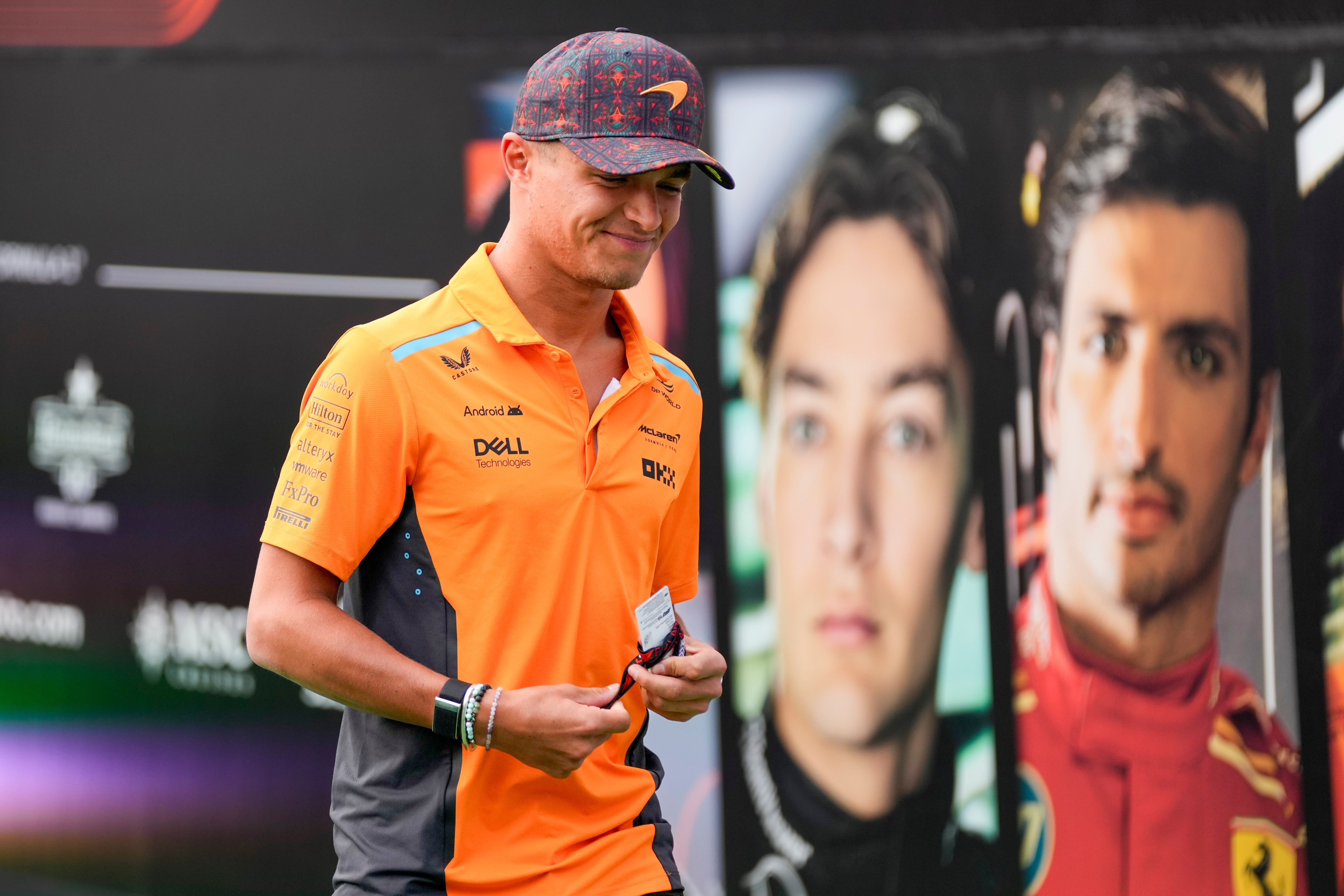 McLaren challenged the decision to penalise Lando Norris (AP Photo/Moises Castillo)