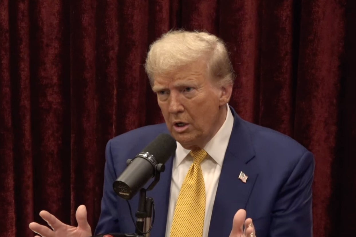 Donald Trump sat down with Joe Rogan for a podcast interview. At one point, Rogan could only laugh as Trump rambled when asked about how the 2020 election was stolen