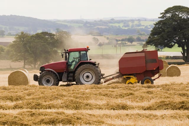 <p>Farms worth more than £1m are to be subject to 20 per cent inheritance tax for the first time </p>