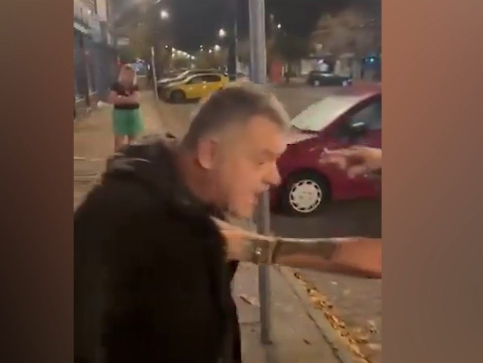 <p>Video uploaded on social media appeared to show Runcorn MP Mike Amesbury involved in a late-night incident </p>