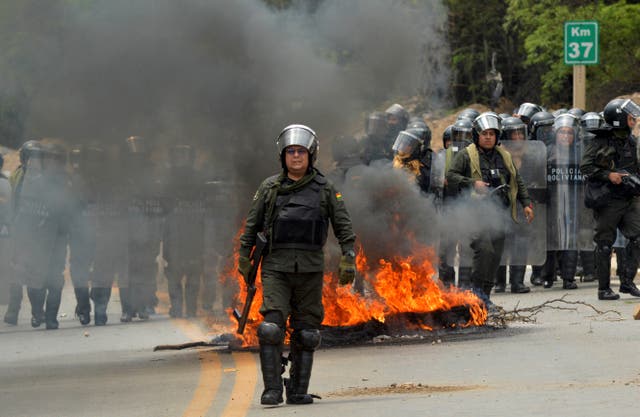 BOLIVIA-PROTESTAS