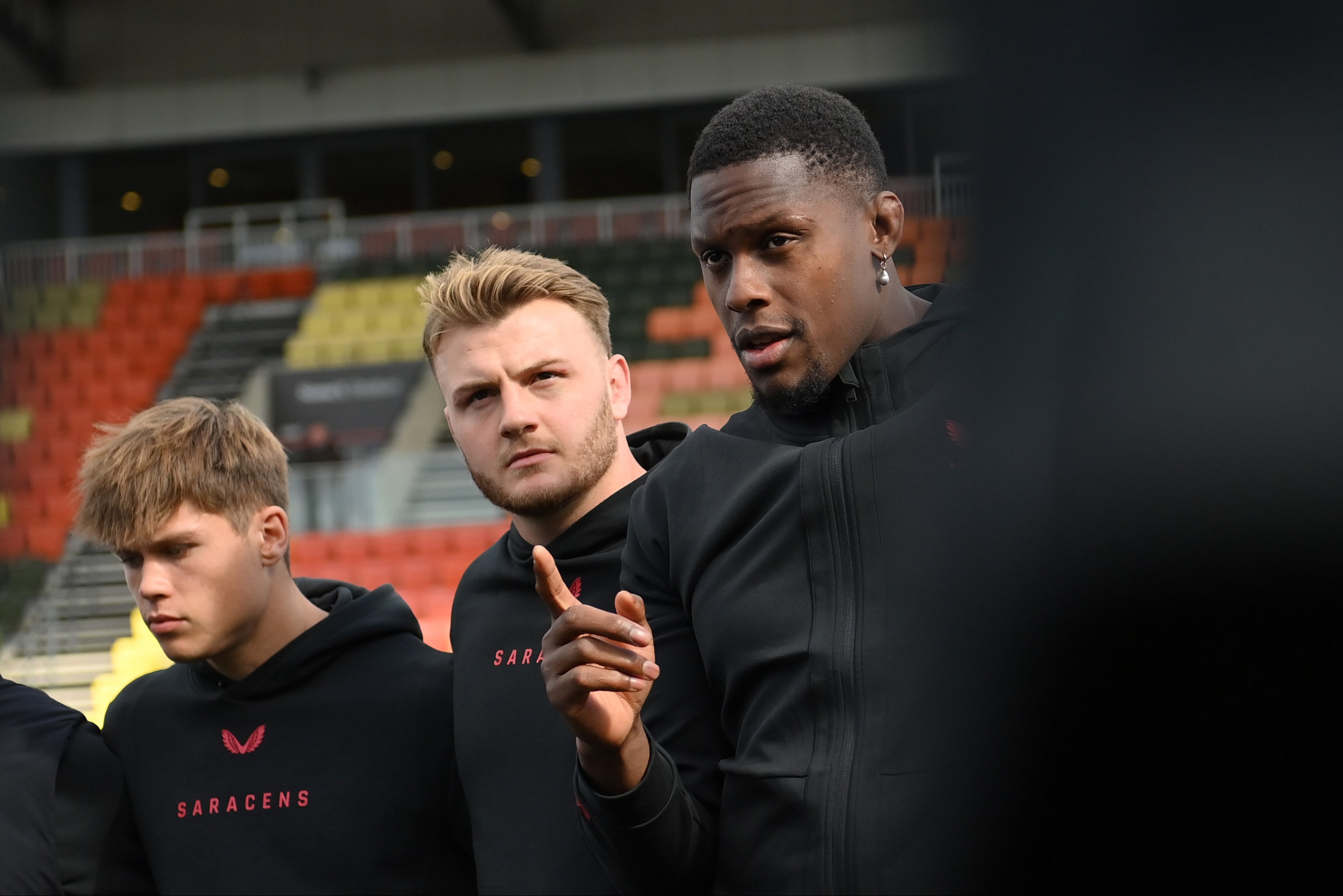 Maro Itoje is embracing his role as captain of Saracens