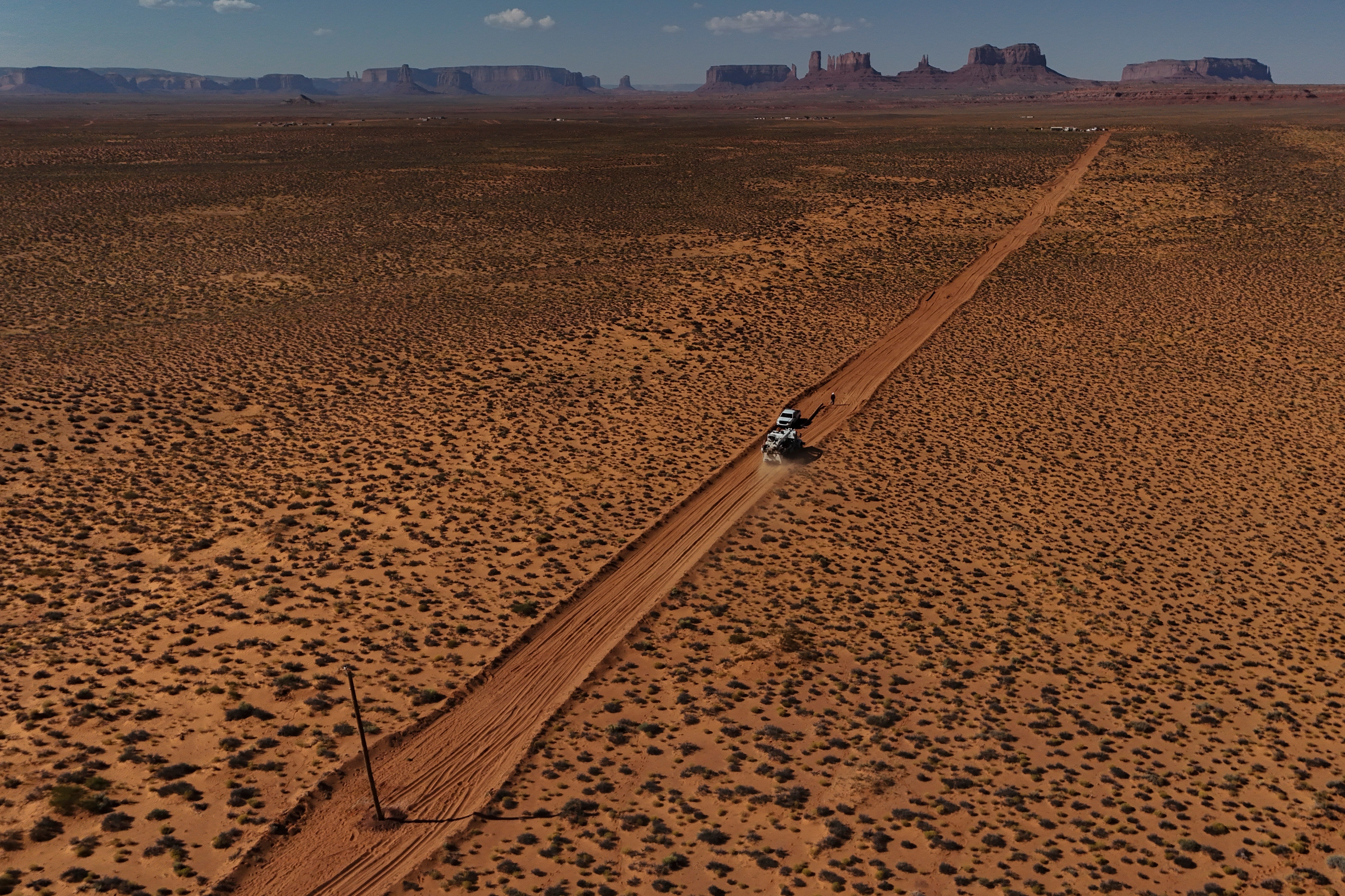 APTOPIX Climate Navajo Electricity