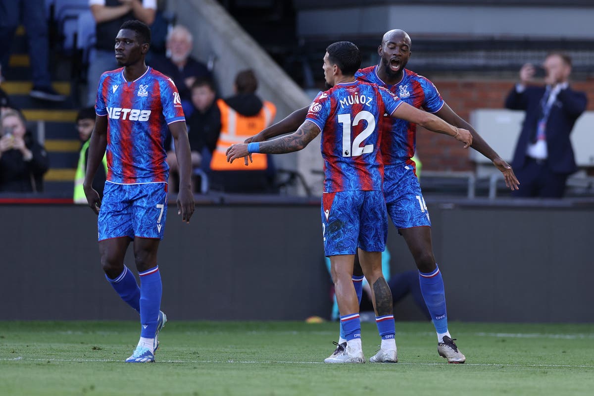 Mateta scores as Crystal Palace take lead against Spurs – follow live