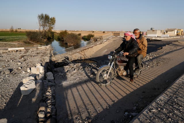 Syria-Lebanon-Border Crossing