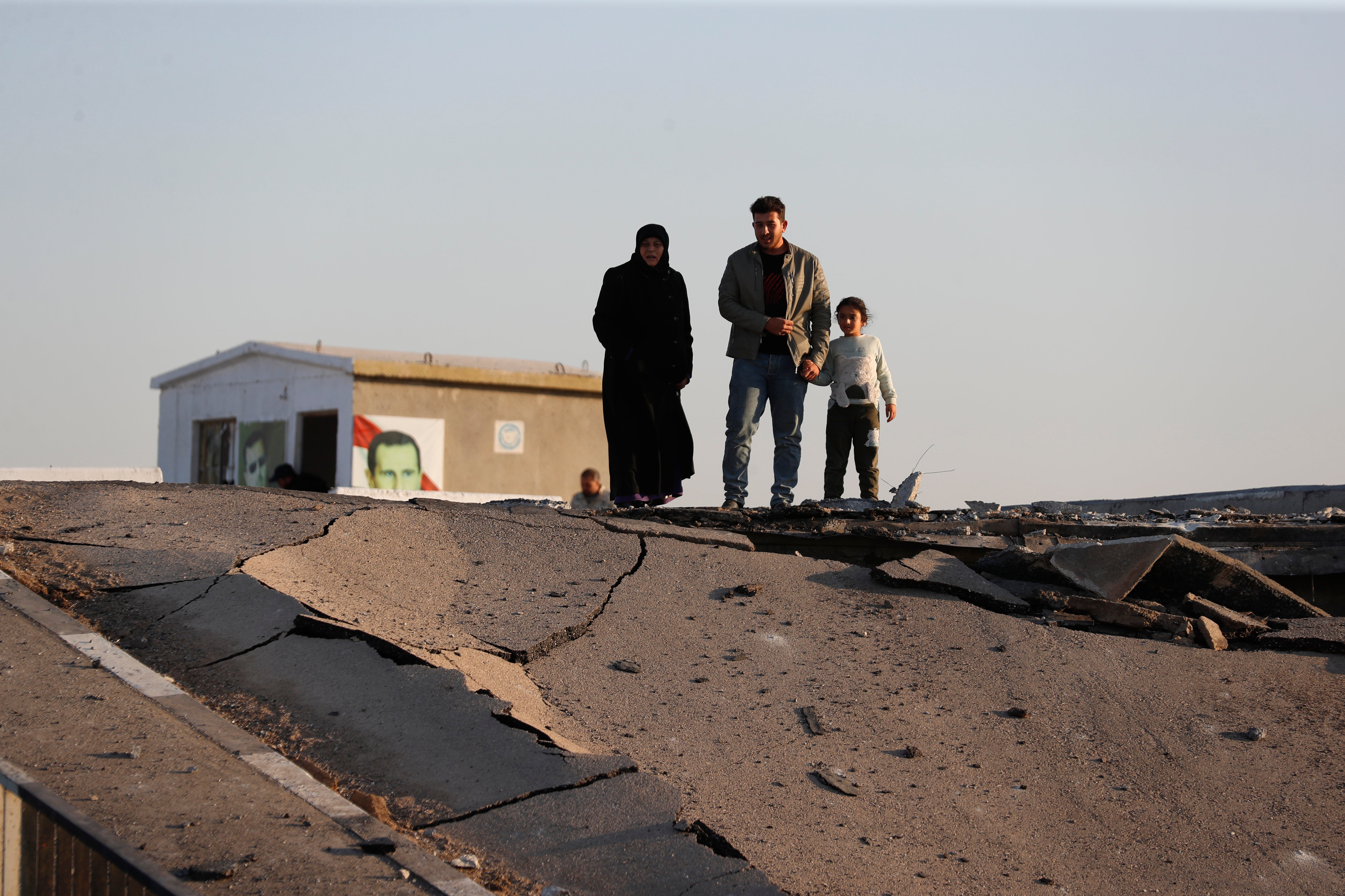 Syria-Lebanon-Border Crossing