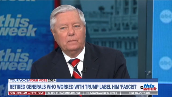 Lindsey Graham disagreed with Trump after he claimed Harris was a ‘fascist’