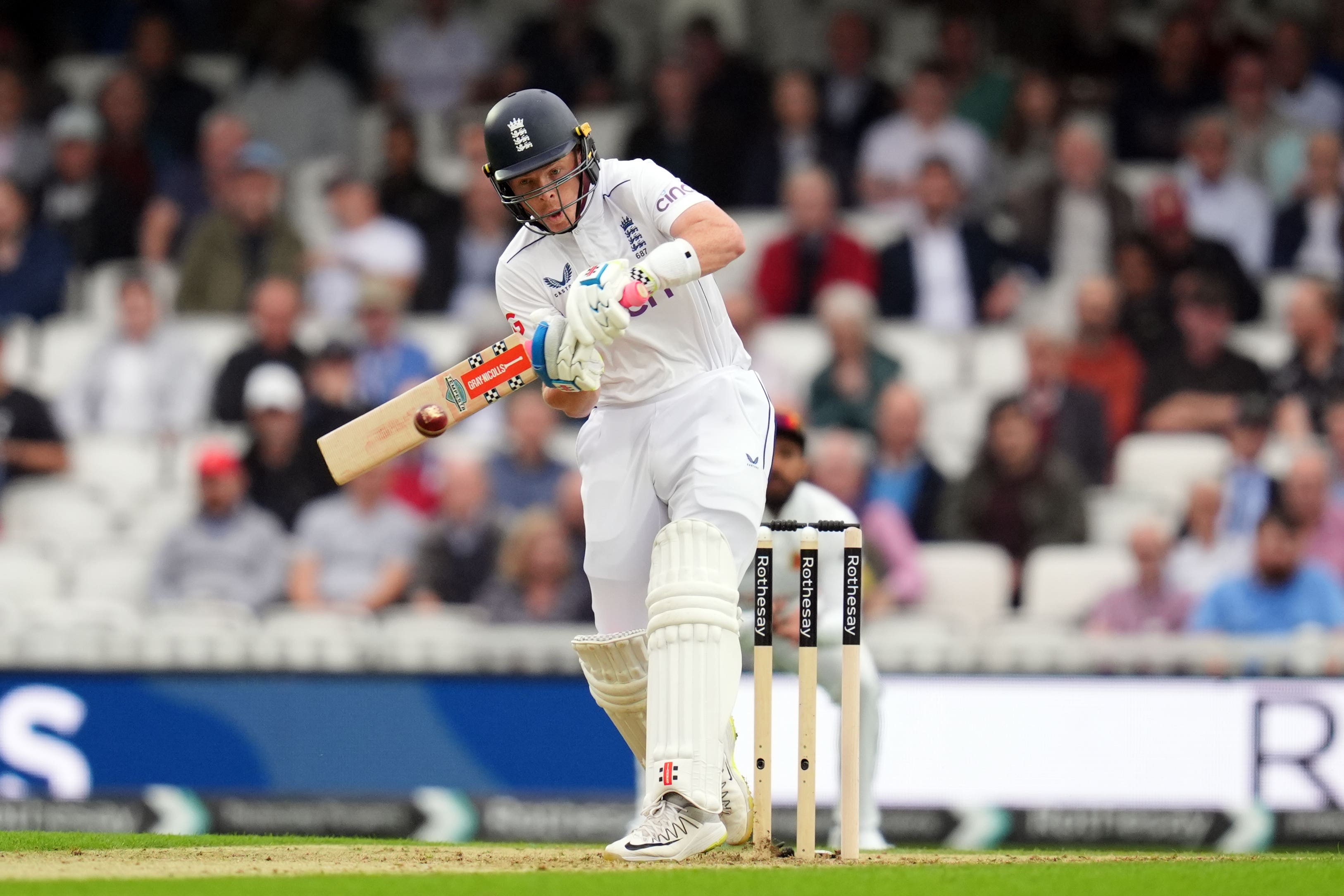 England’s Ollie Pope (John Walton/PA)